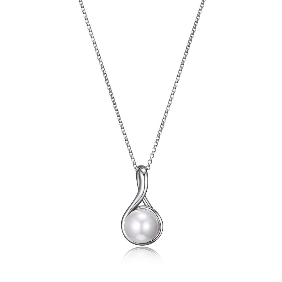 Pendantif pour femme en argent 925, perle