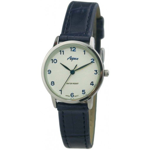 Montre pour femme, bracelet de cuir