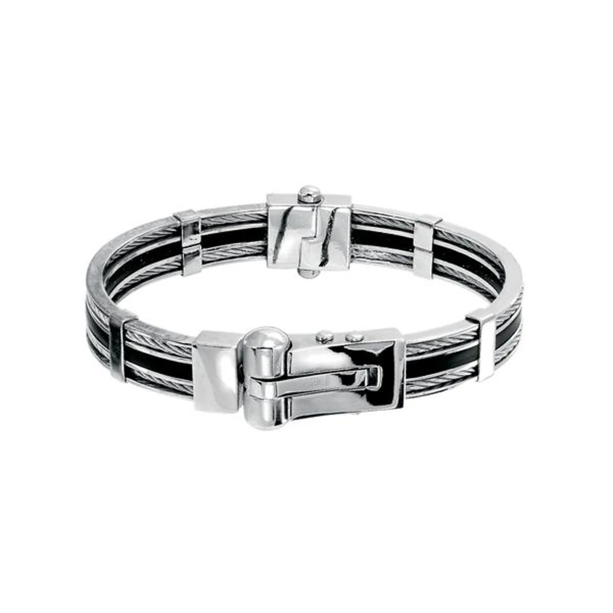 Bracelet rigide pour homme en stainless - B632-1J-2N - Italgem