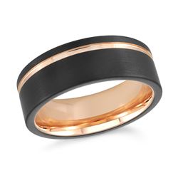 Bague pour homme en tungsten