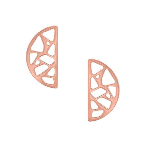 Boucles d'oreilles pour femme en brass, 30mm, giraffe