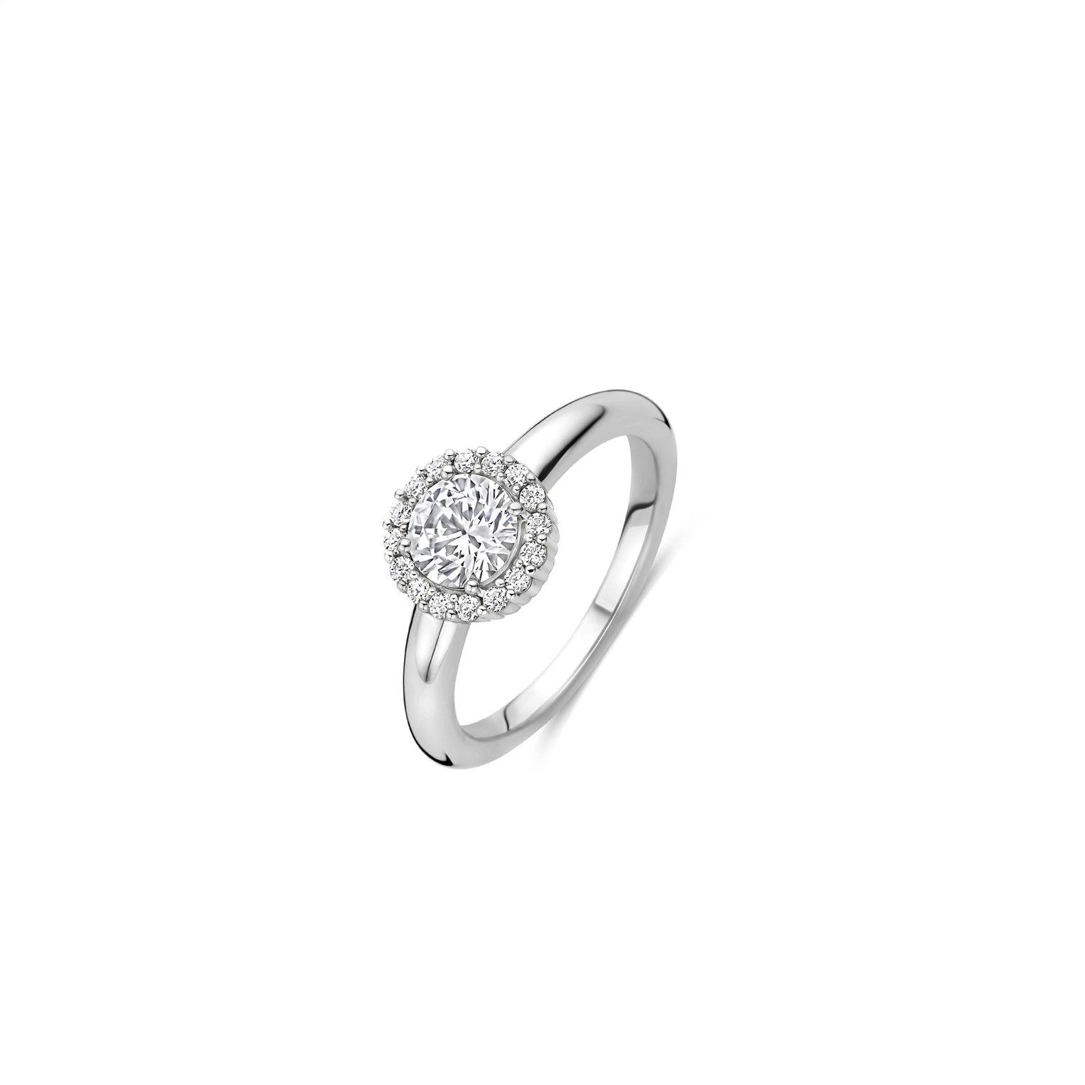 Bague pour femme en argent 925, cubic zirconium - 12416ZI/54 - Ti Sento Milano