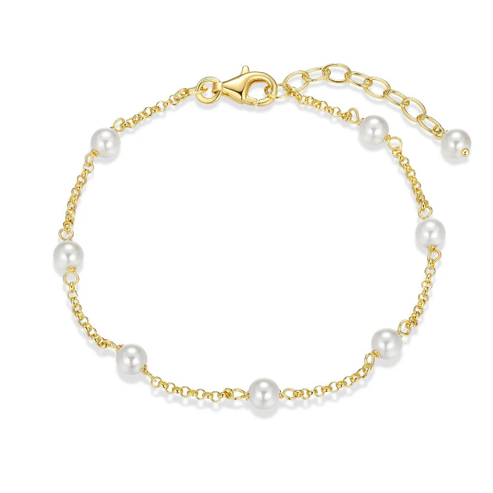 Bracelet pour femme en argent 925, perles - 31ACY8BG4Q - Reign
