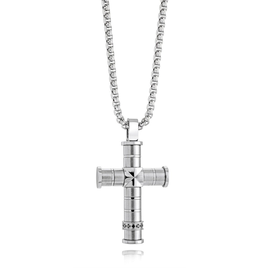 Pendentif pour homme en stainless, croix