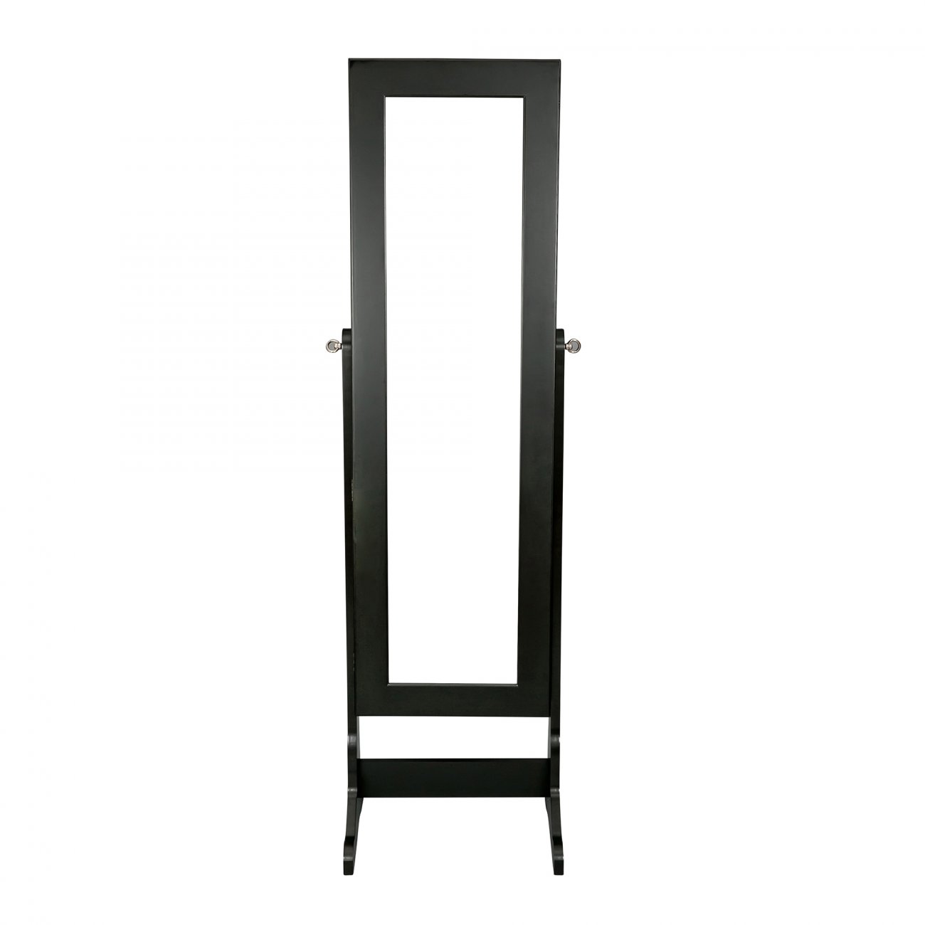 Coffre à bijoux sur pied en bois, miroir - 00920F19 - Gunther Mele