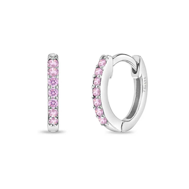 Boucles d'oreilles pour enfant en argent 925, cubic zirconium - SS-08-00050 - In Season Jewelry