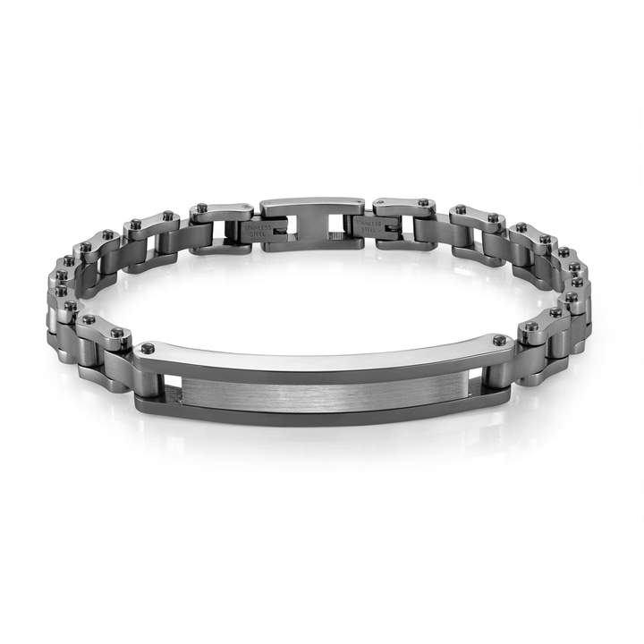 Bracelet pour homme en stainless, plaque