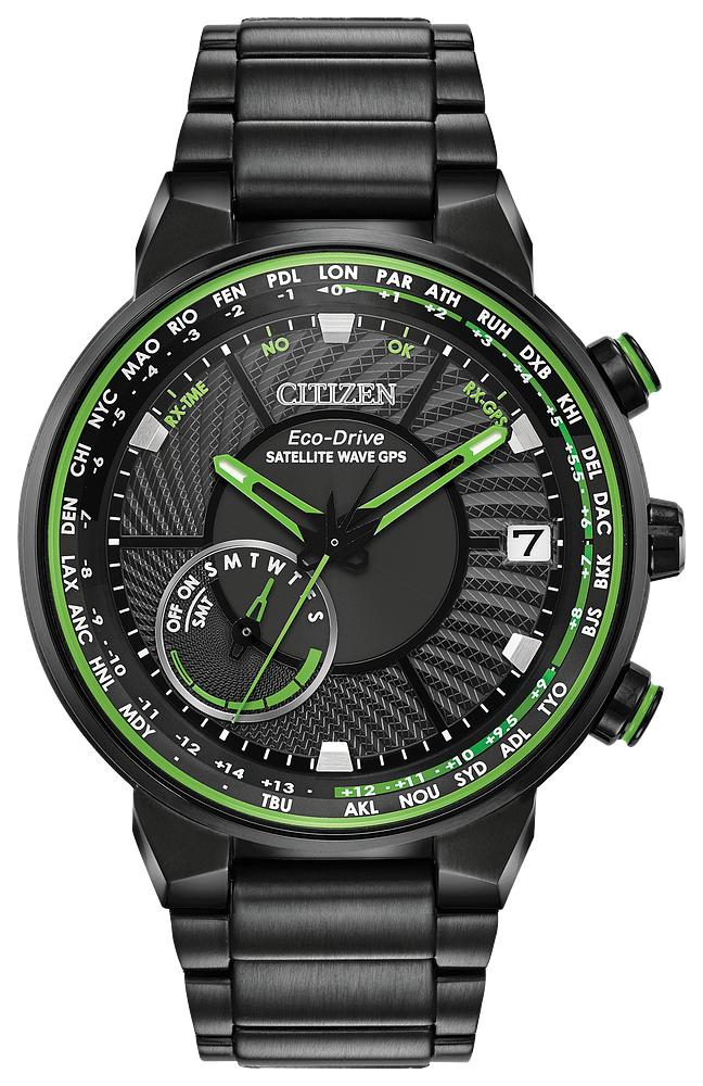 Montre pour homme en stainless, Eco-Drive, Satellite, 10ATM - CC3035-50E - Citizen