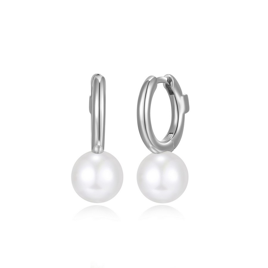 Boucles d'oreilles pour femme en argent 925, perles - R2LCNWBG0N - ELLE