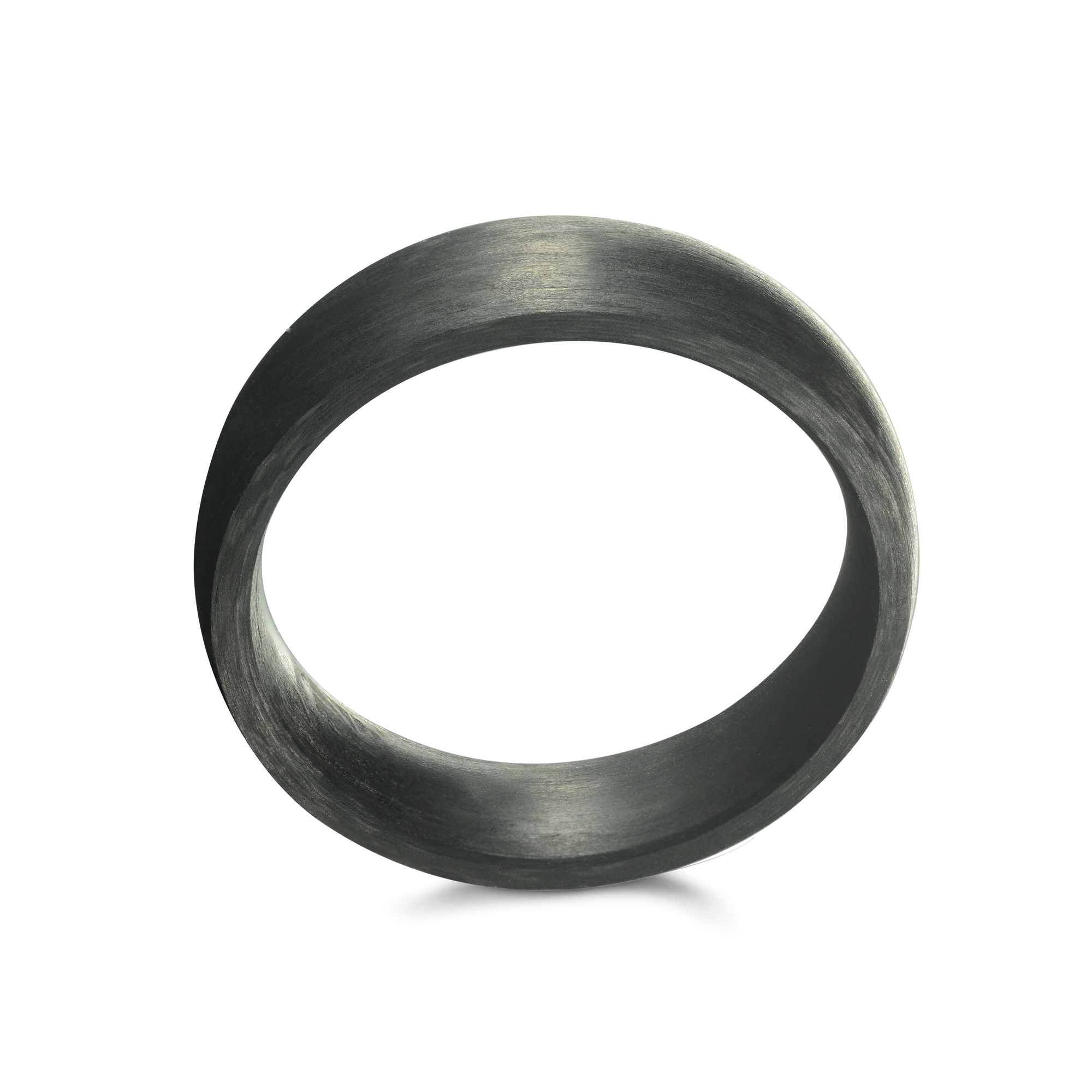 Bague pour homme en fibre de carbone