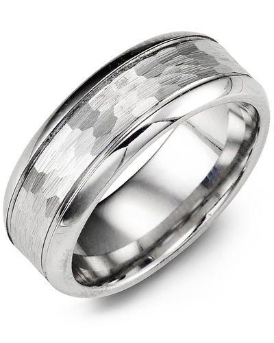 Bague pour homme en cobalt
