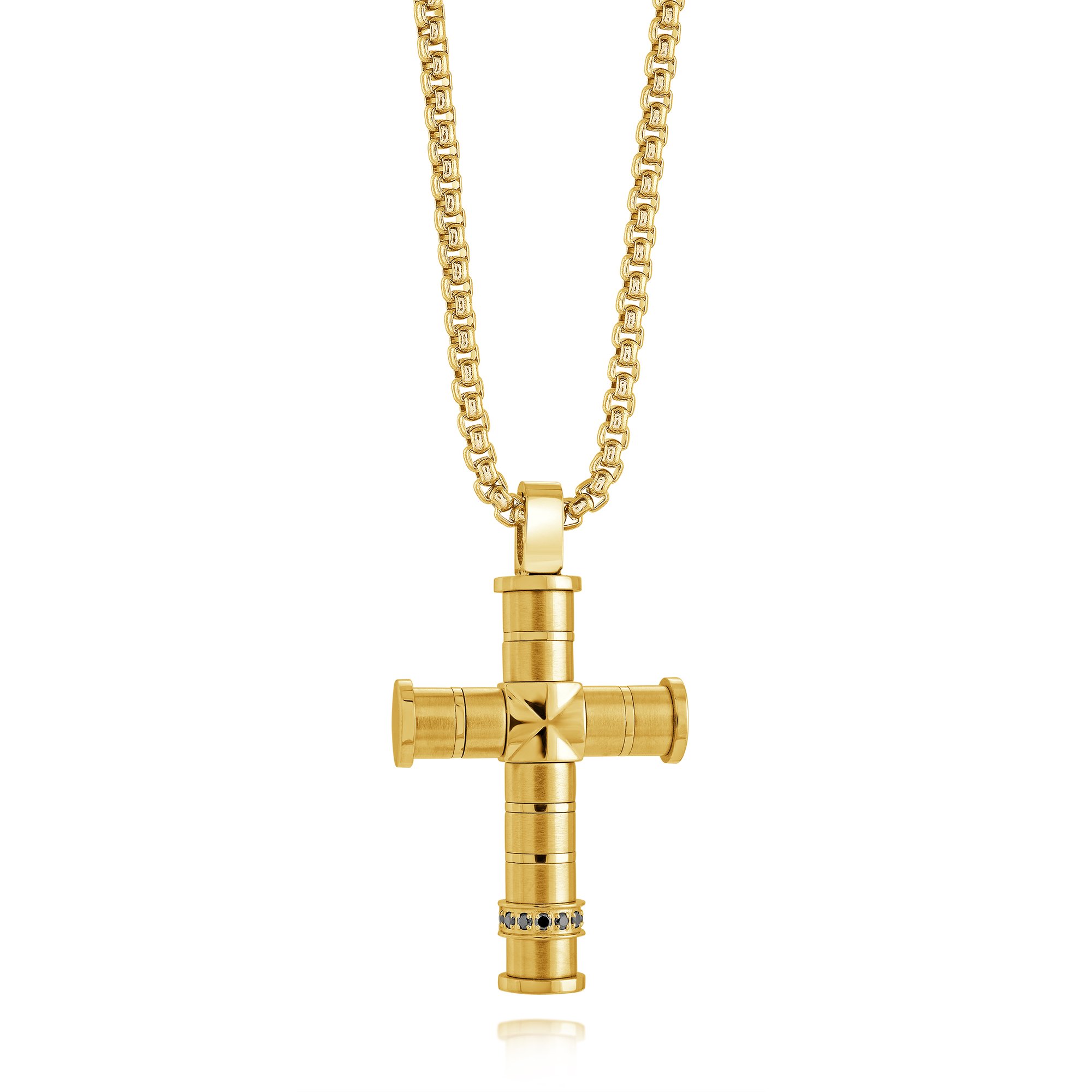 Pendentif pour homme en stainless, croix