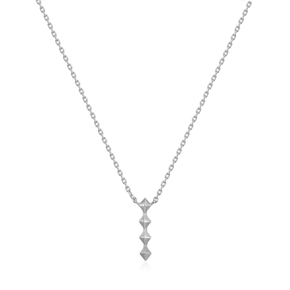 Pendantif argent 925, 4 losanges