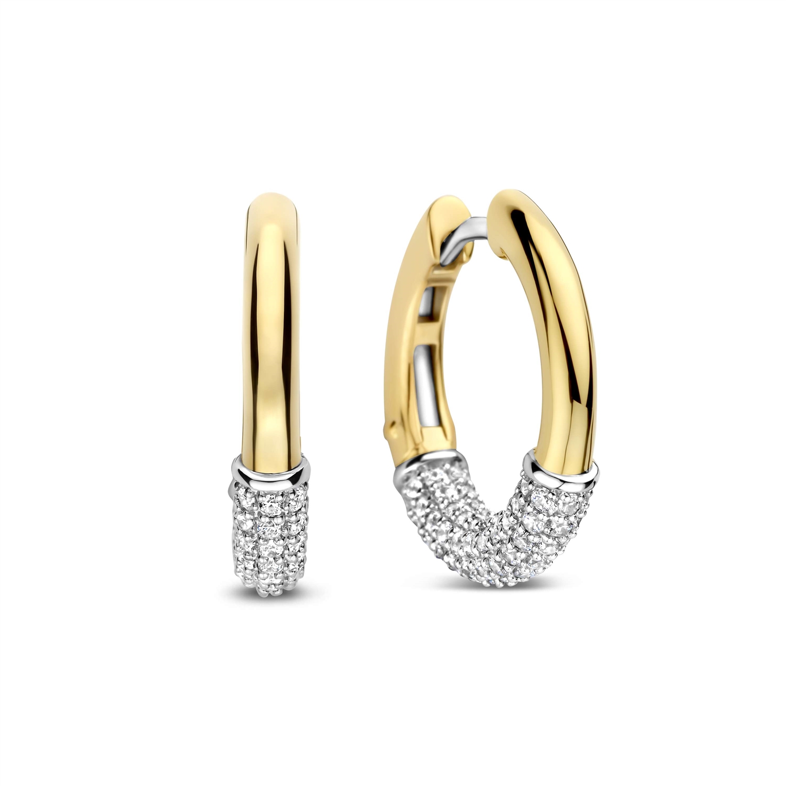 Boucles d'oreilles pour femme en argent 925, cubic zirconium - 78088ZY - Ti Sento Milano