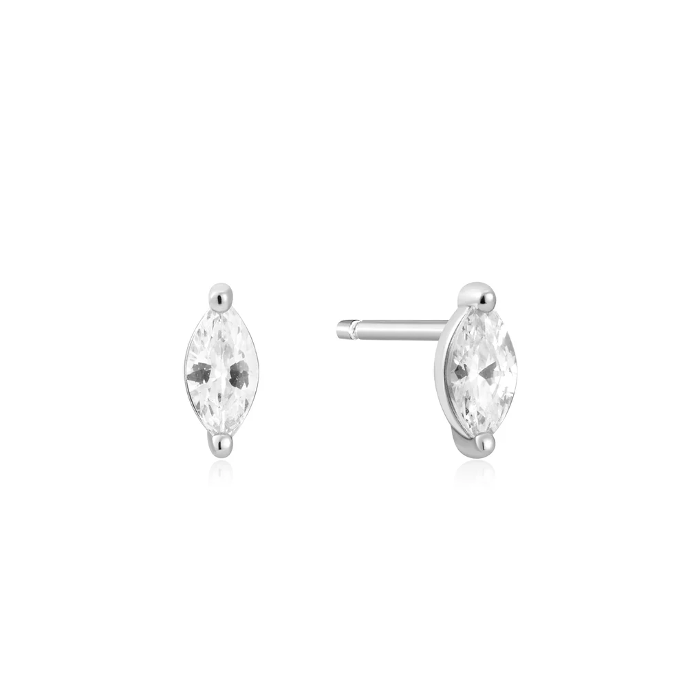 Boucles d'oreilles pour femme en argent 925, cubic zirconium - E059-02H - Ania Haie