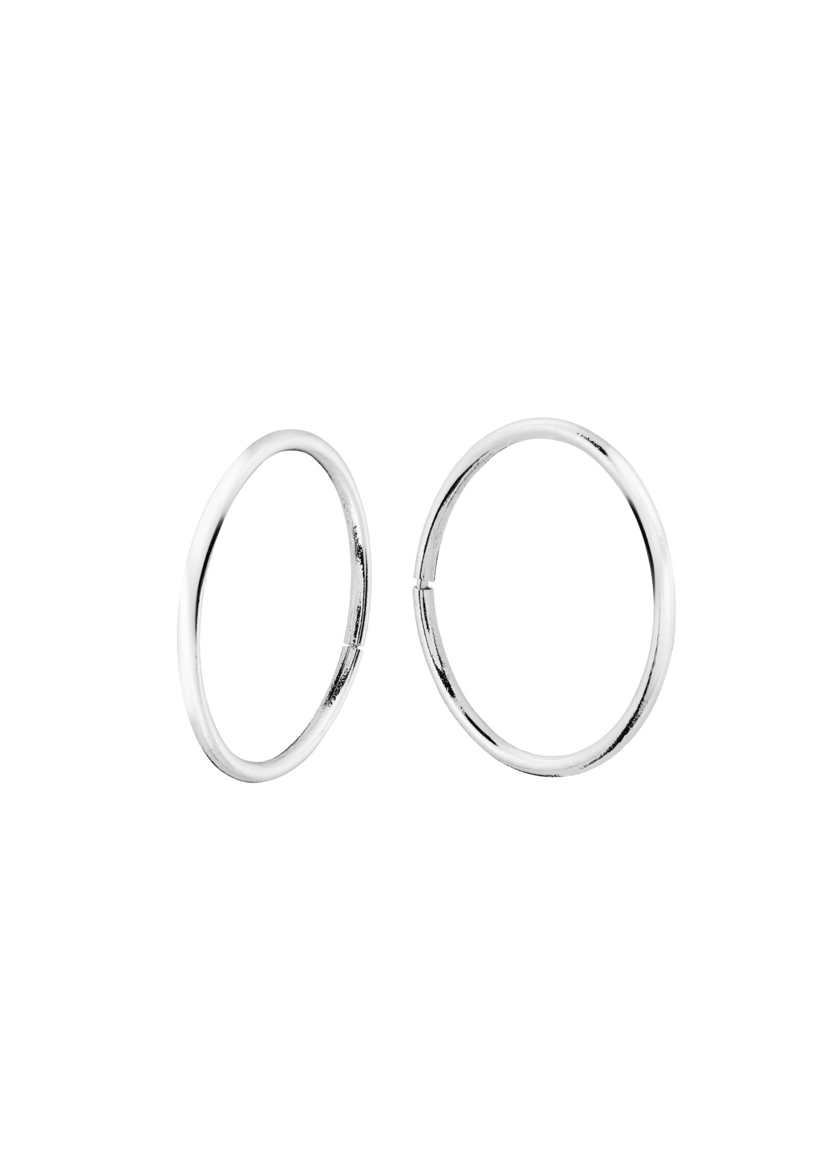 Boucles d'oreilles en or 10k, dormeuses - DORM-RPM-16MM-B - RPM