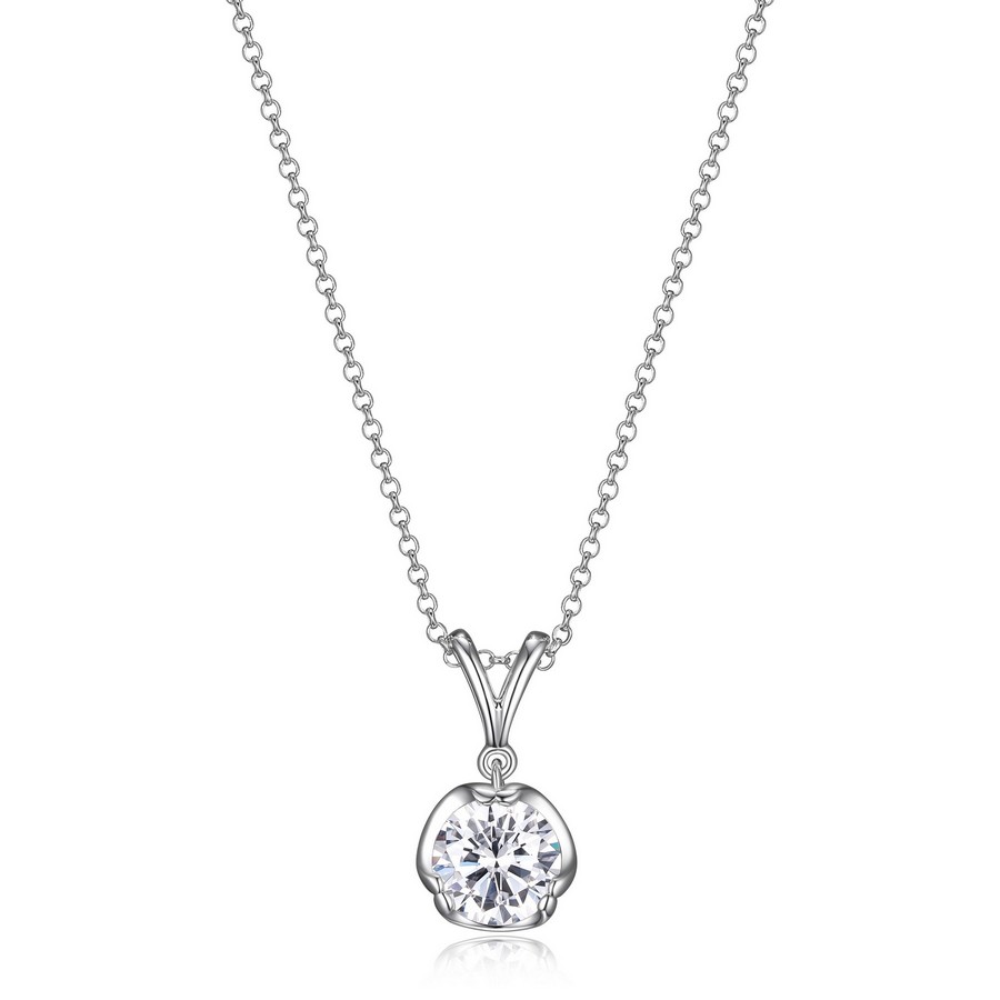 Pendentif pour femme en argent 925, cubic zirconium