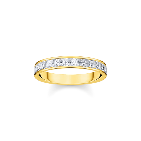 Jonc semi-éternité pour femme en argent 925, cubic zirconium - TR2358-414-14-54 - Thomas Sabo