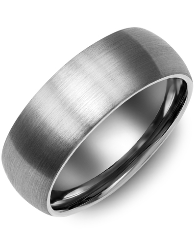 Bague pour homme en tungstène