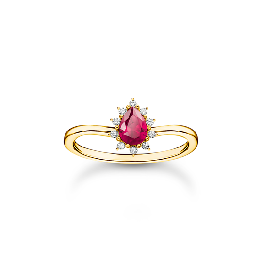Bague pour femme en argent 925, cubic zirconium - TR2479-995-10-52 - Thomas Sabo