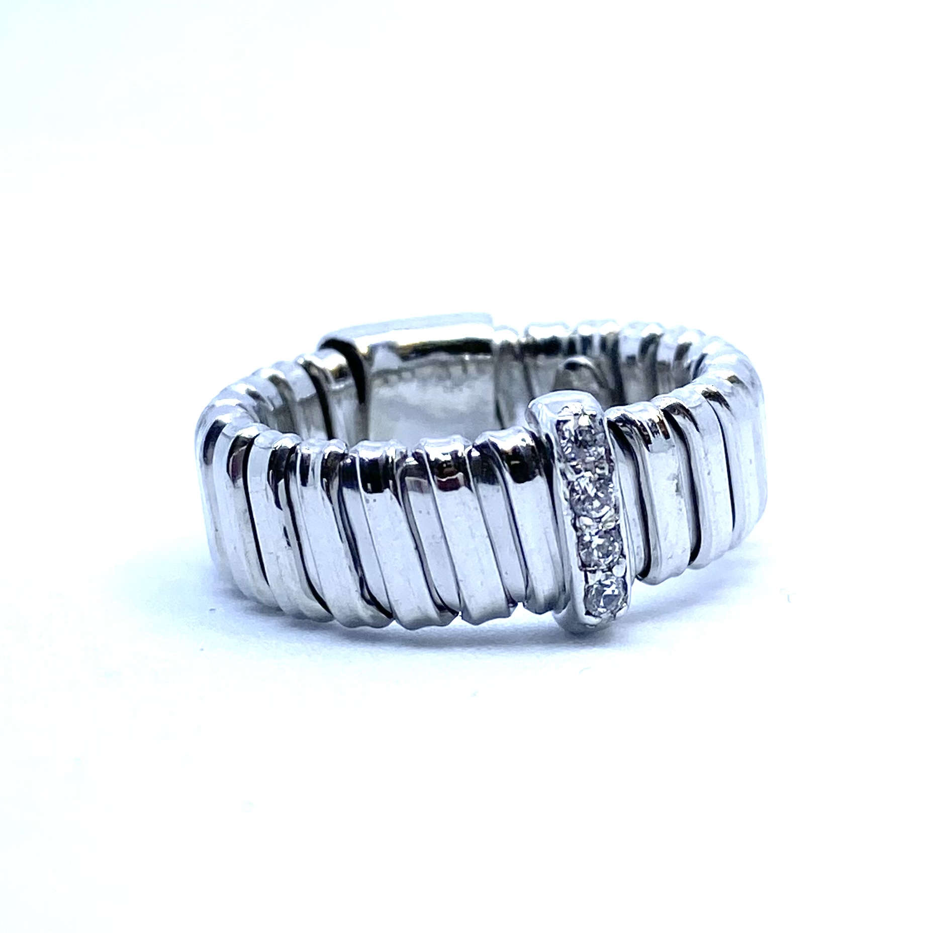 Bague pour femme en argent 925, zircons