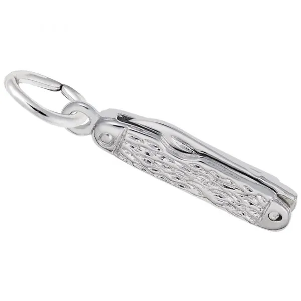 Pendentif en argent 925, couteau suisse - 10-1140-000 - Rembrandt Charms