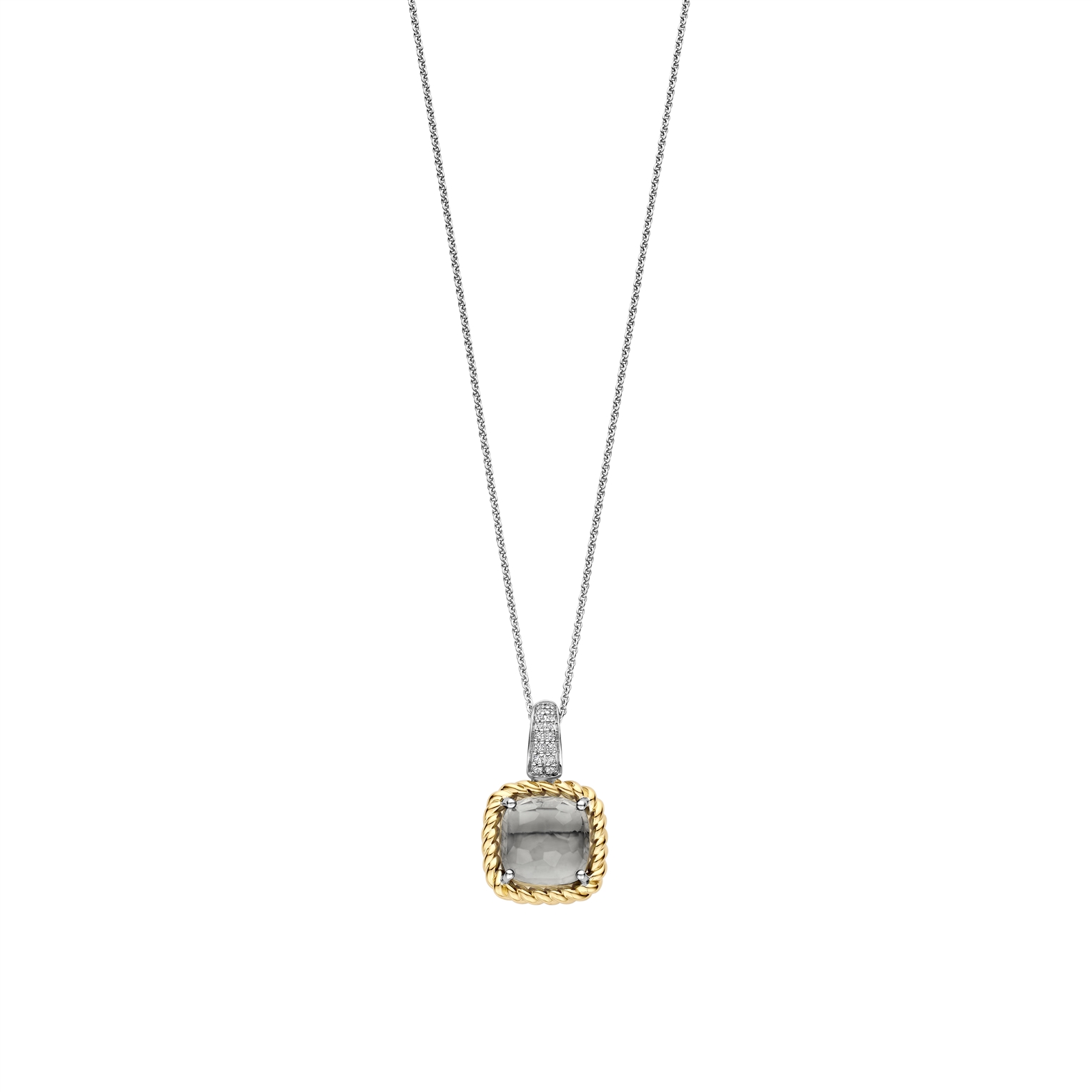 Pendentif pour femme en argent 925, cubic zirconium - 6853GG - Ti Sento Milano