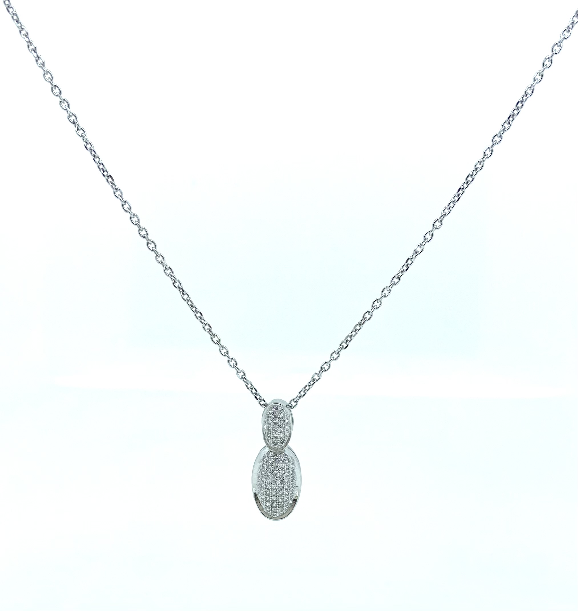 Pendentif pour femme en argent 925, cubic zirconium - PD419 - Divers