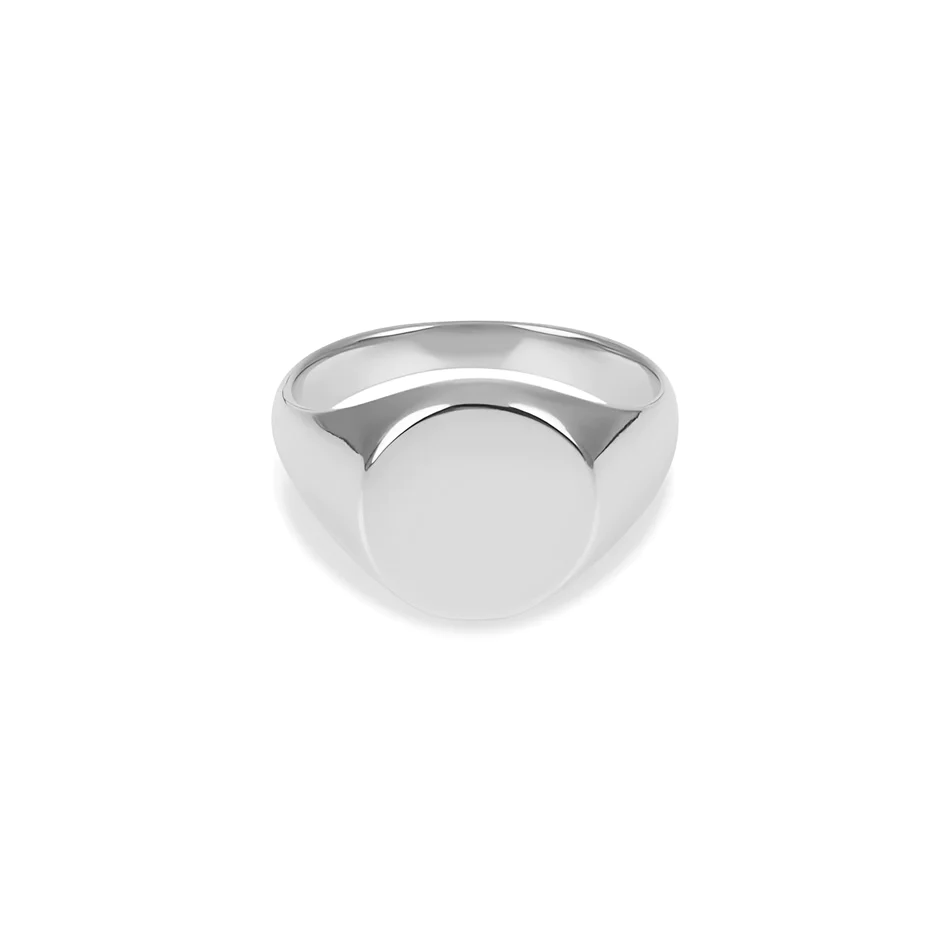 Bague pour homme en stainless, chevalière - 6028-11 - FJ WATCHES