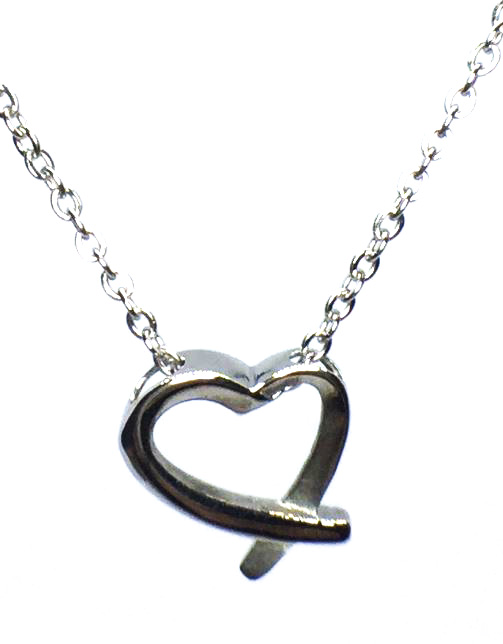 Pendantif stainless, coeur