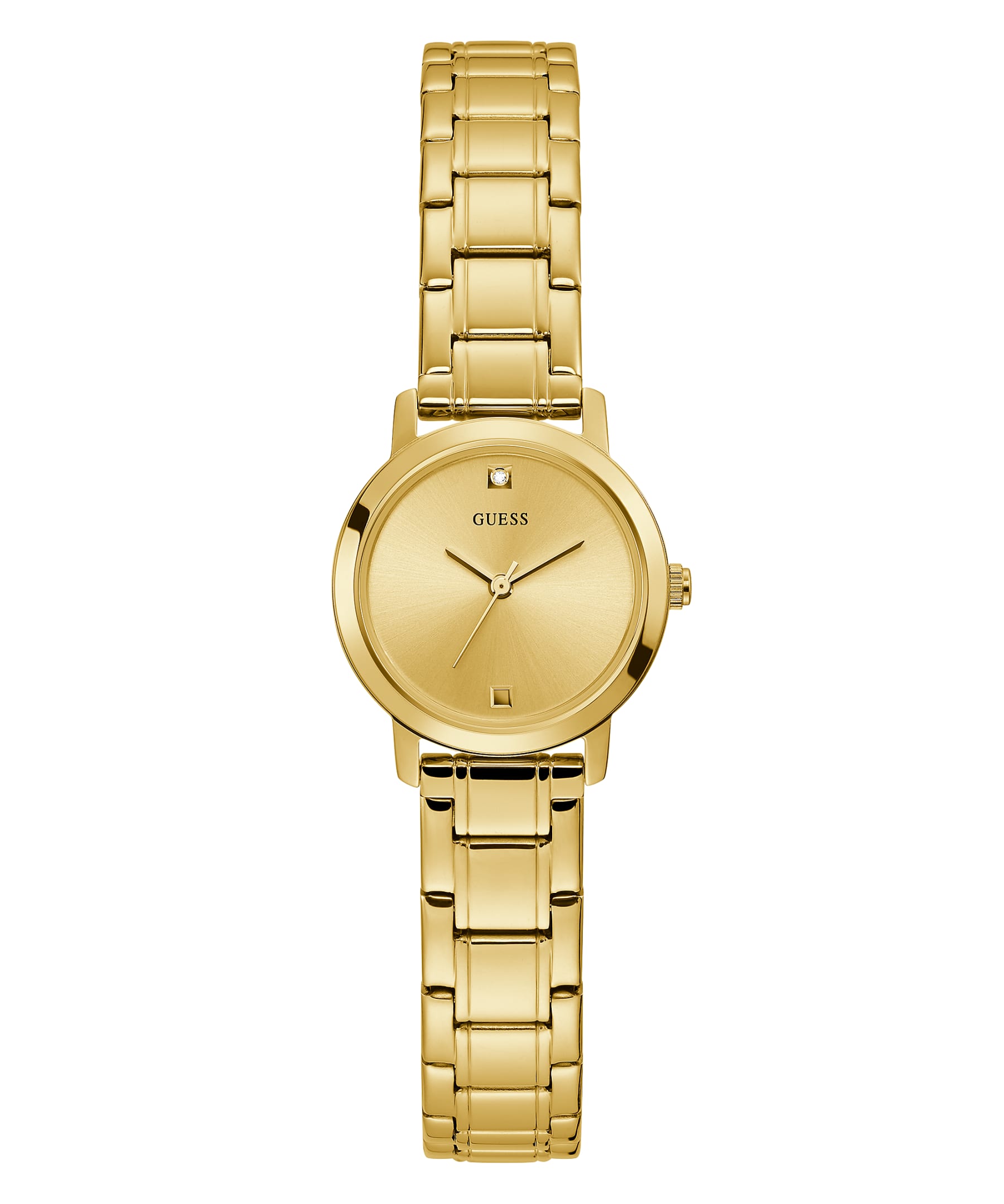 Montre pour femme en stainless, 1 diamant