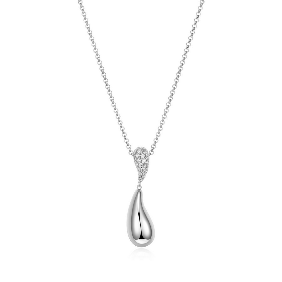 Pendentif pour femme en argent 925, cubic zirconium - R0LBZ70046 - ELLE