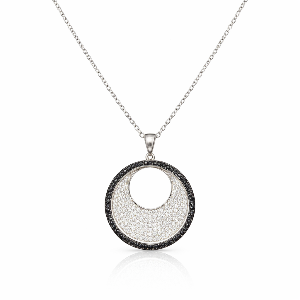 Pendentif pour femme en argent 925, cubic zirconium - PD578 - Divers