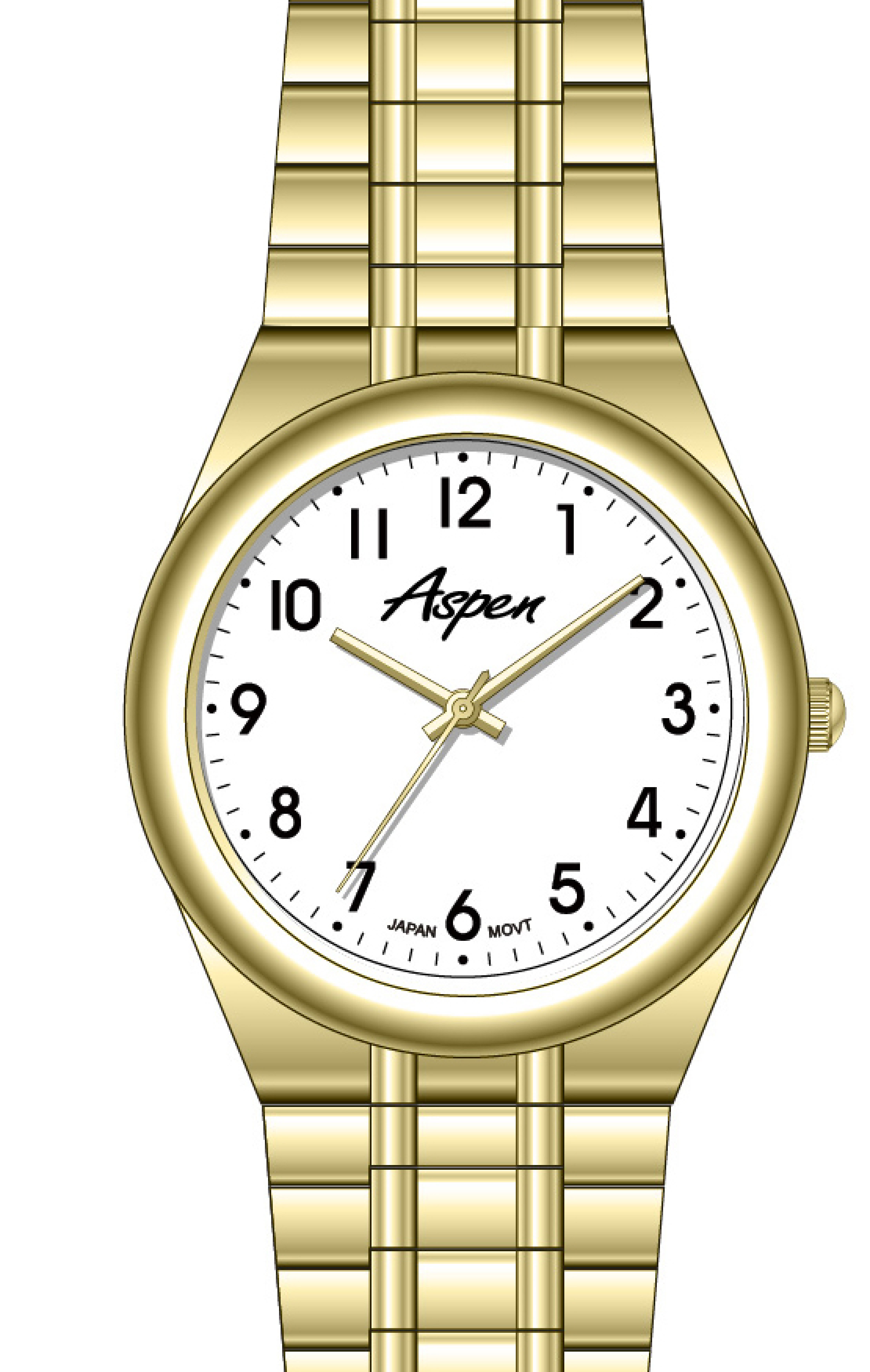 Montre pour homme, bracelet élastique - AP2000-7 - Aspen