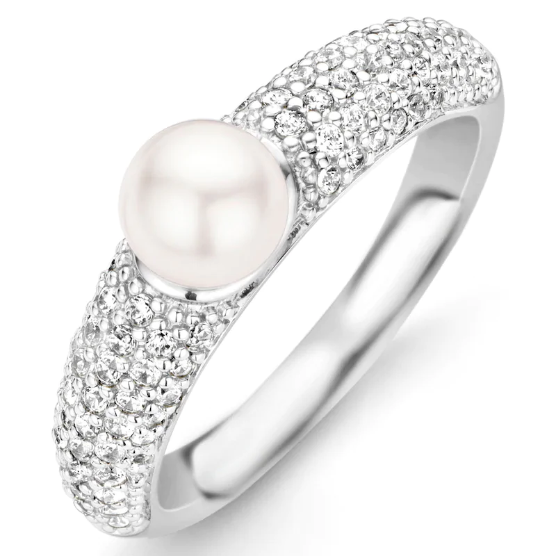 Bague argent 925, perle