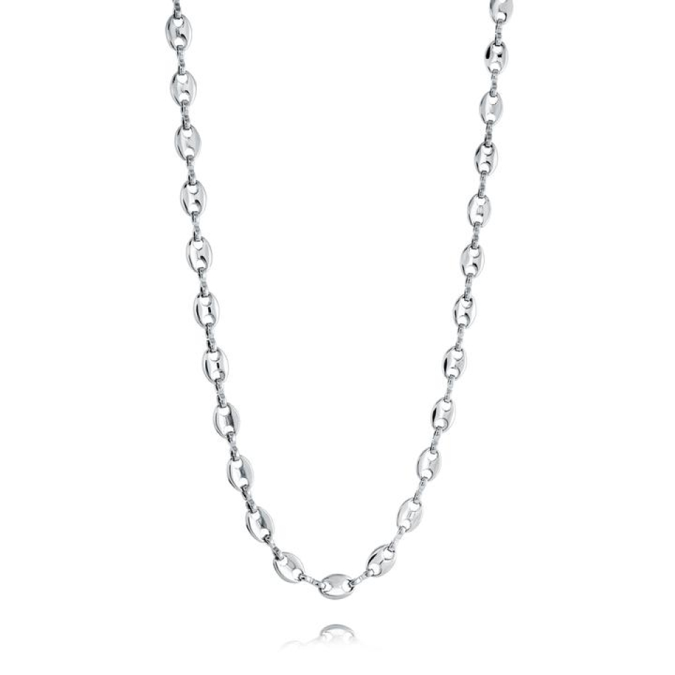 Chaine en stainless, grain de café - SN70-22 - Italgem