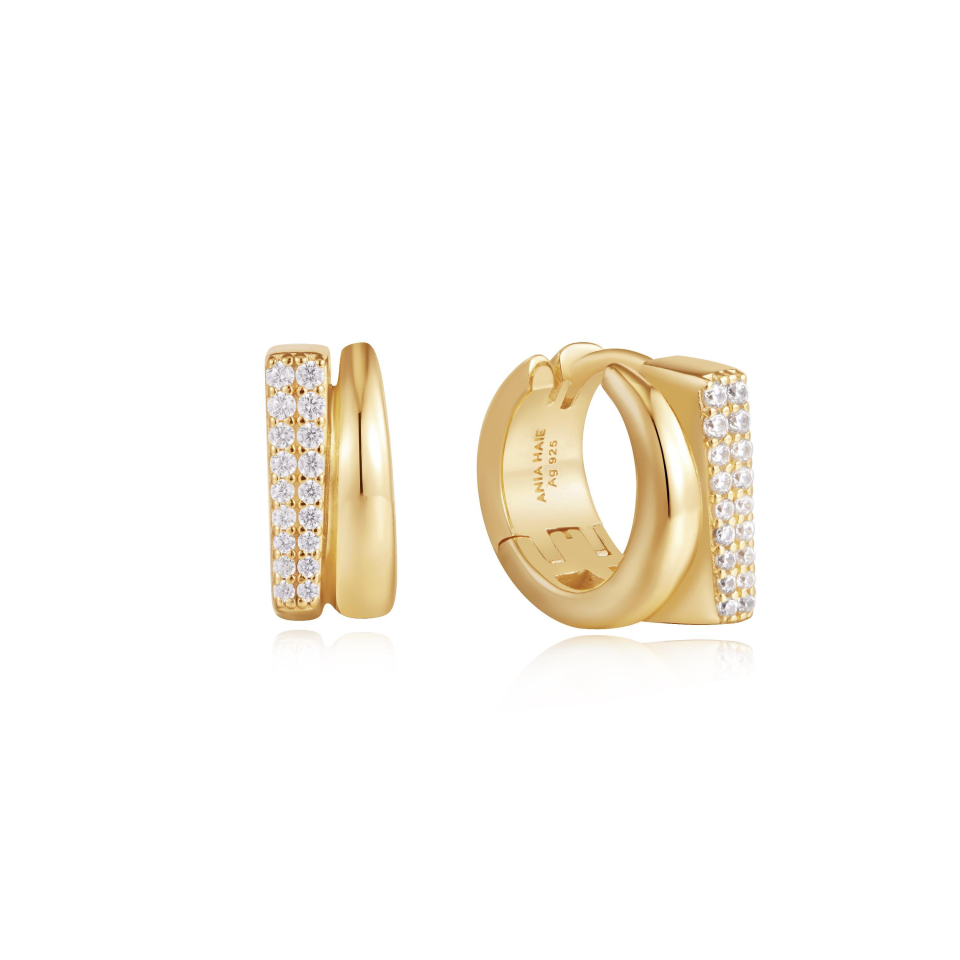 Boucles d'oreilles pour femme en argent 925, cubic zirconium