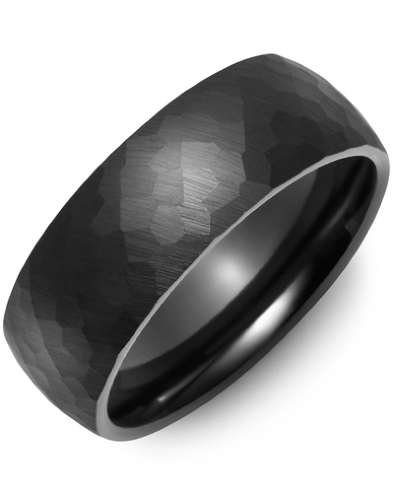 Bague pour homme en céramique - RHJ800CC - Madani