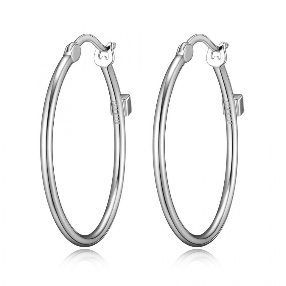 Boucles d'oreilles pour femme en argent 925 - R2LCG6A00L - ELLE