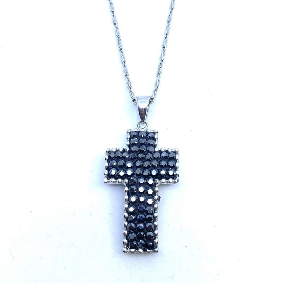 Pendentif pour femme en argent 925, croix - PD215 - Arezzo