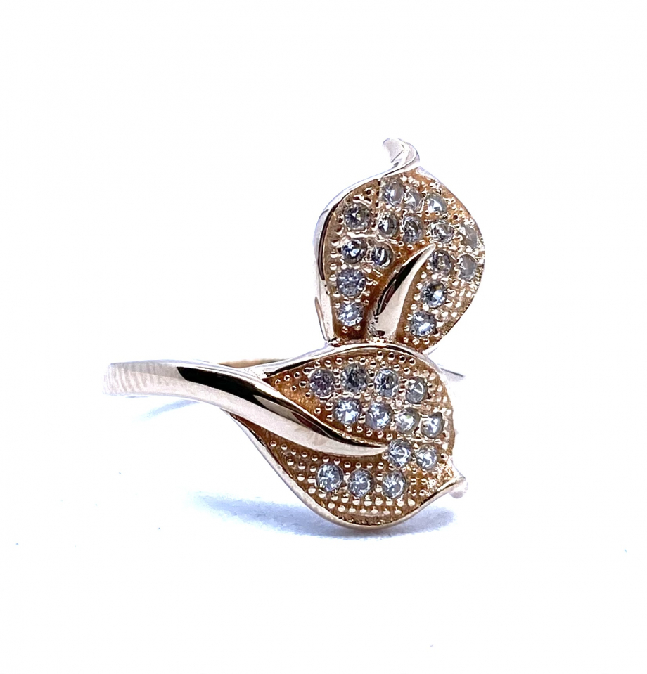 Bague pour femme en argent 925, zircons - ANDREW466-6 - Divers