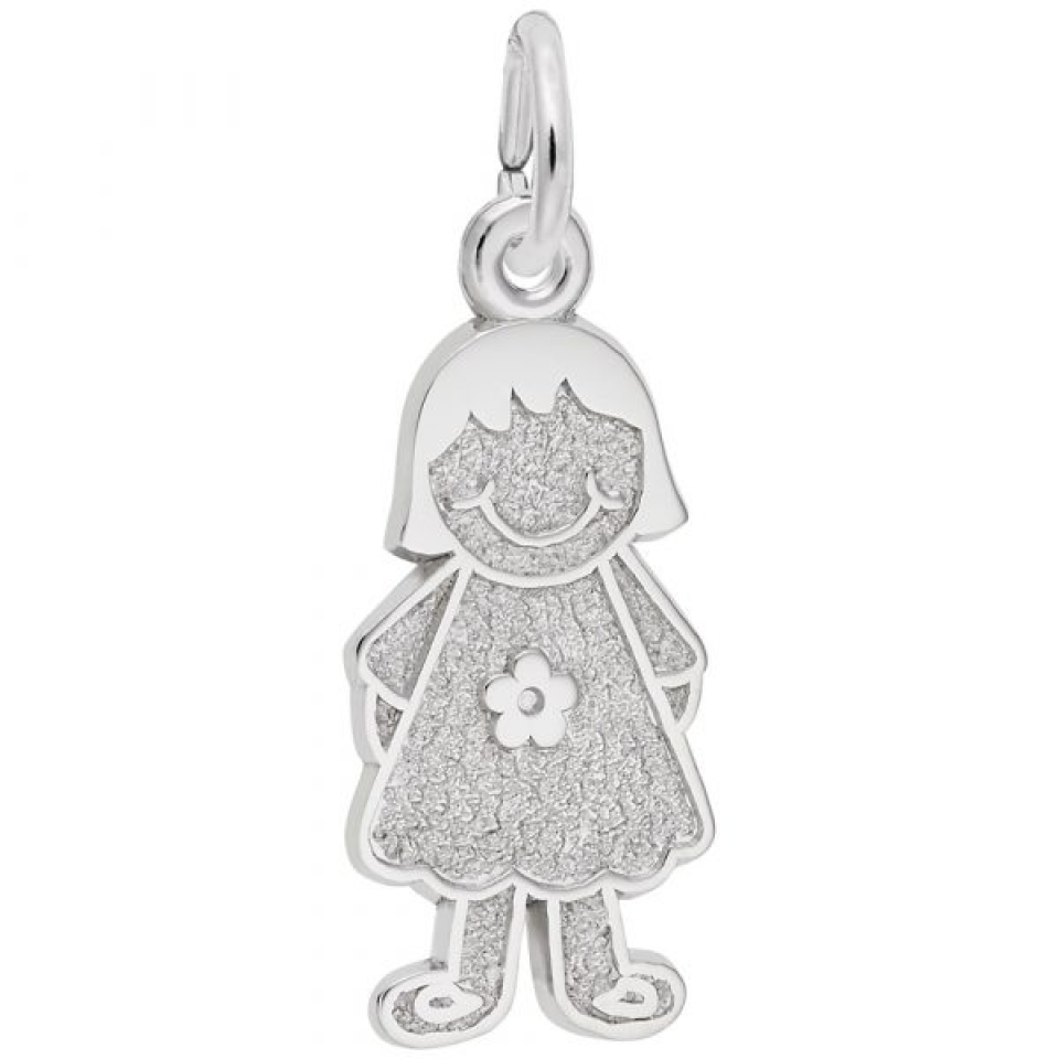 Pendentif en argent 925, fille - 10-8424-000 - Rembrandt Charms