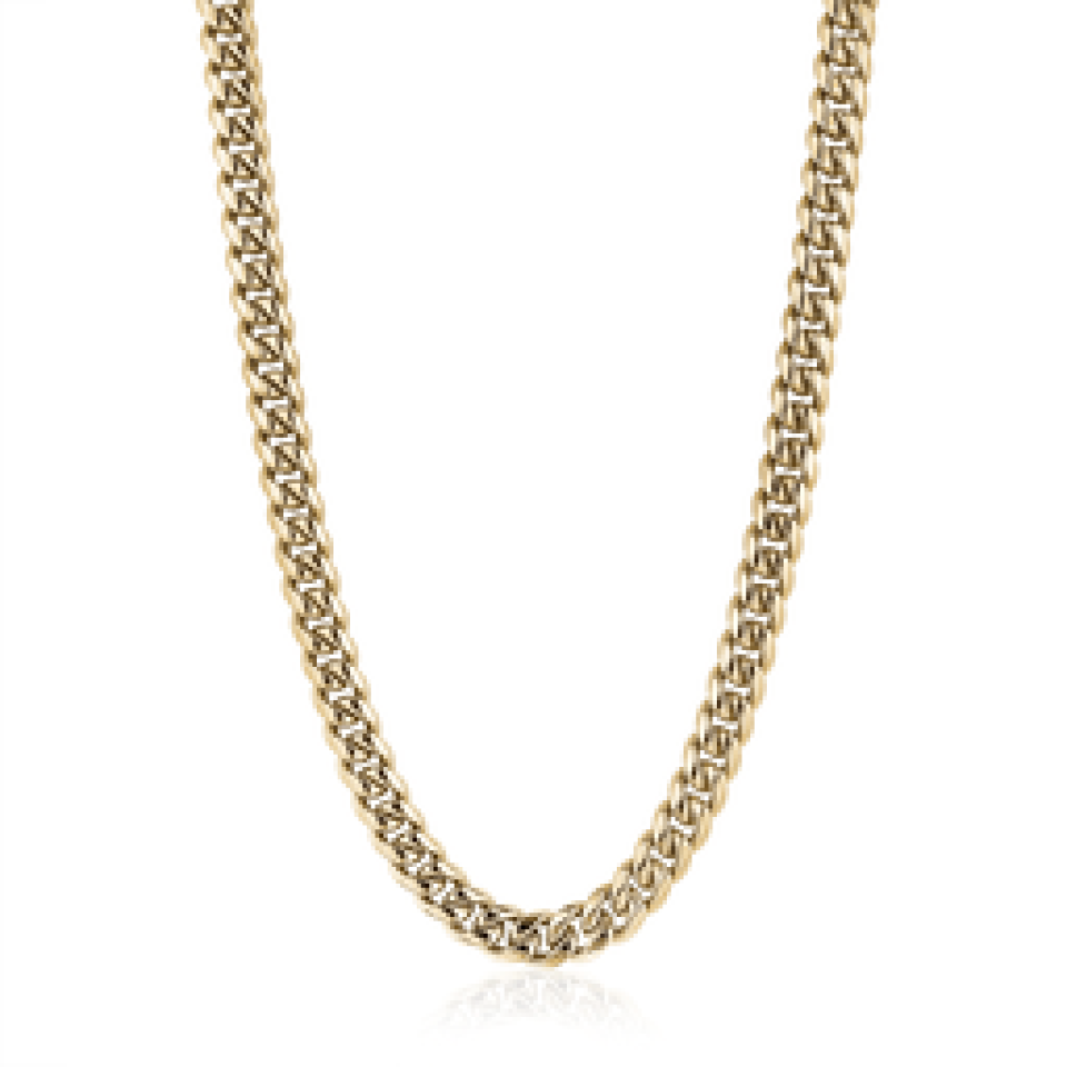 Chaine pour homme en stainless, gourmette, 10mm - SYN25-24 - Italgem