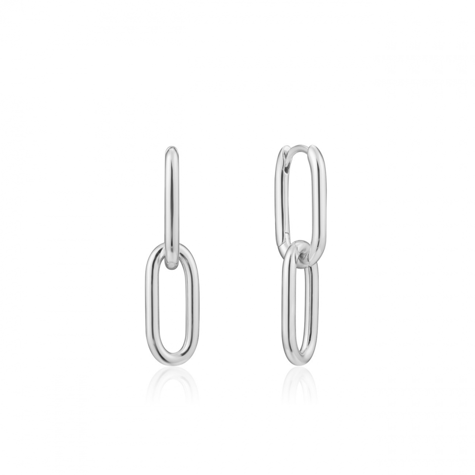 Boucles d'oreilles pour femme en argent 925 - E021-01H - Ania Haie