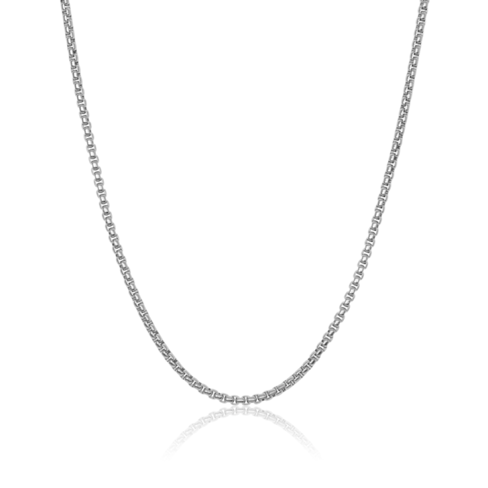 Chaine en stainless, vénitienne, 2.5mm - SPN44-24 - Italgem