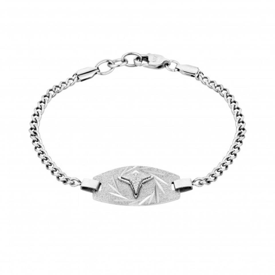 Bracelet médical en stainless - AS-B294 - Arezzo