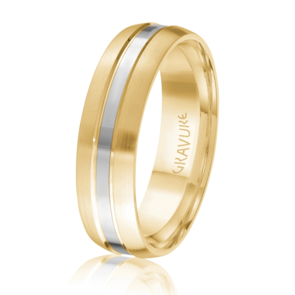 Jonc pour homme en or 10k - GL-845-6YW - MALO