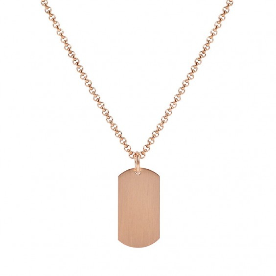 Pendentif pour femme en stainless, plaque - SSP191R - Arezzo