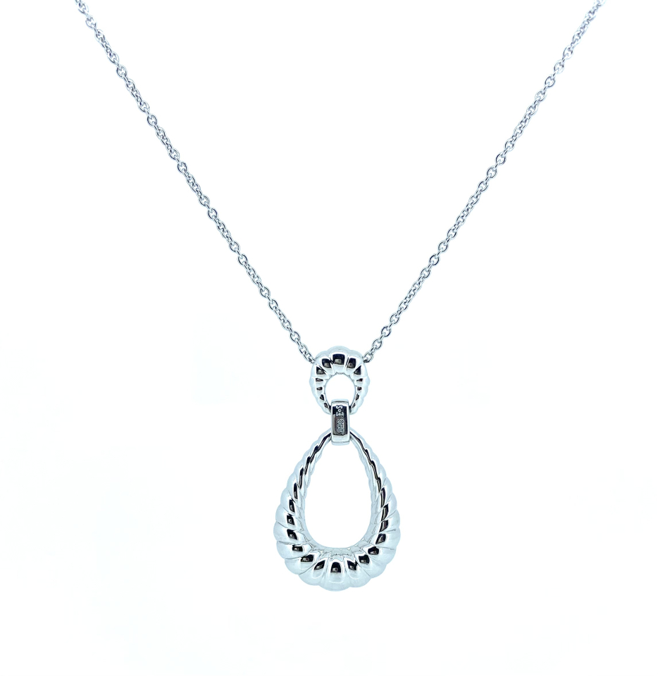 Pendentif pour femme en argent 925, cubic zirconium - ESN1945 - Ethan Stars