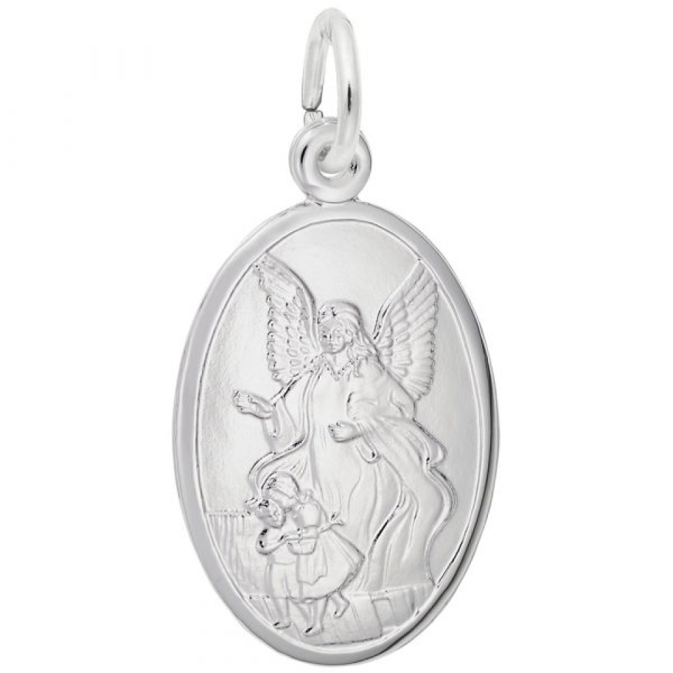 Pendentif en aregnt 925, ange gardien - 10-3387-000 - Rembrandt Charms